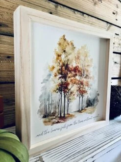 Framed Autumn Tree Print With Inspirational Quote | Fall Wall Art | Watercolor Forest Decor | Seasonal Home Sign | Rustic Farmhouse Style 13 Framed Autumn Tree Print With Inspirational Quote | Fall Wall Art | Watercolor Forest Decor | Seasonal Home Sign | Rustic Farmhouse Style -The Farmer’s Wife WI Deals Store 15c2200b aba9 4015 ae9d 3617f61cb640