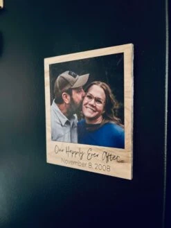 Personalized Photo Magnet – Custom Polaroid-Style Keepsake | Save The Date, Wedding Favor, Bridal Shower Gift Add-On – 3.5"x4.2" -The Farmer’s Wife WI Deals Store 198b18bb 0be4 48e5 b611 48a61aa899e4