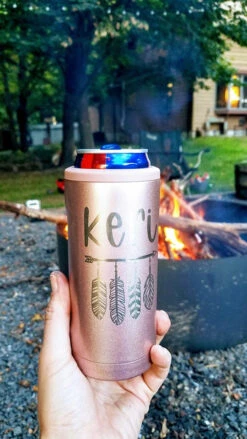 Personalized Engraved Slim Can Insulated Canister - Brumate