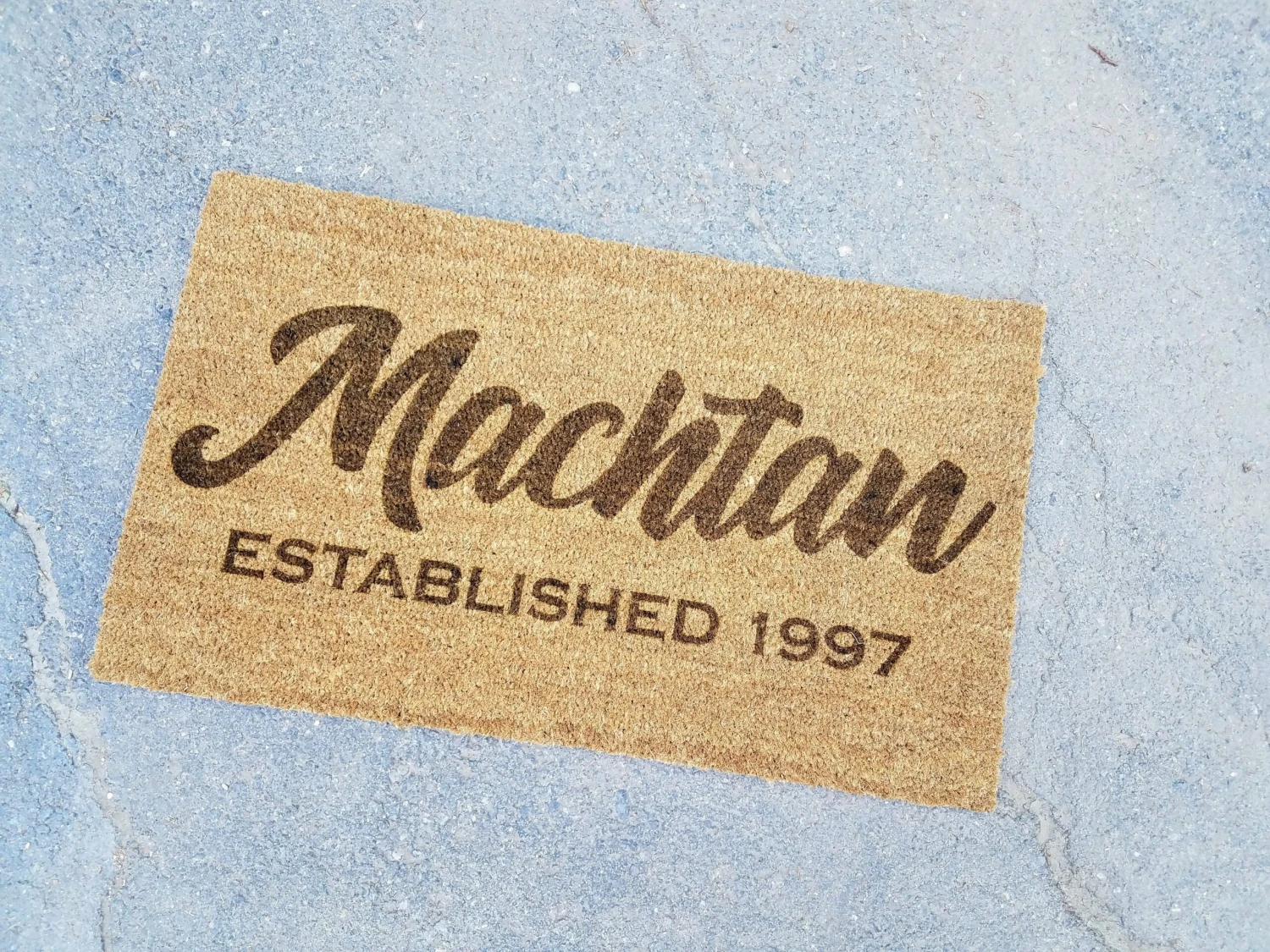 Personalized Last Name Established Door Mat 2 Personalized Last Name Established Door Mat - Image 2