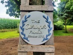 Personalized Established Last Name Laser Cut Sign -The Farmer’s Wife WI Deals Store 20180803 142359