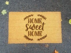 Home Sweet Home Coir Door Mat