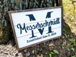 Personalized Last Name Shiplap Sign | Last Name And Established Date Sign | Wedding And Anniversary Gift 10 Personalized Last Name Shiplap Sign | Last Name And Established Date Sign | Wedding And Anniversary Gift -The Farmer’s Wife WI Deals Store 20190513 140152