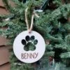 Farmhouse Christmas Ornament | Personalized Pet Christmas Ornament
