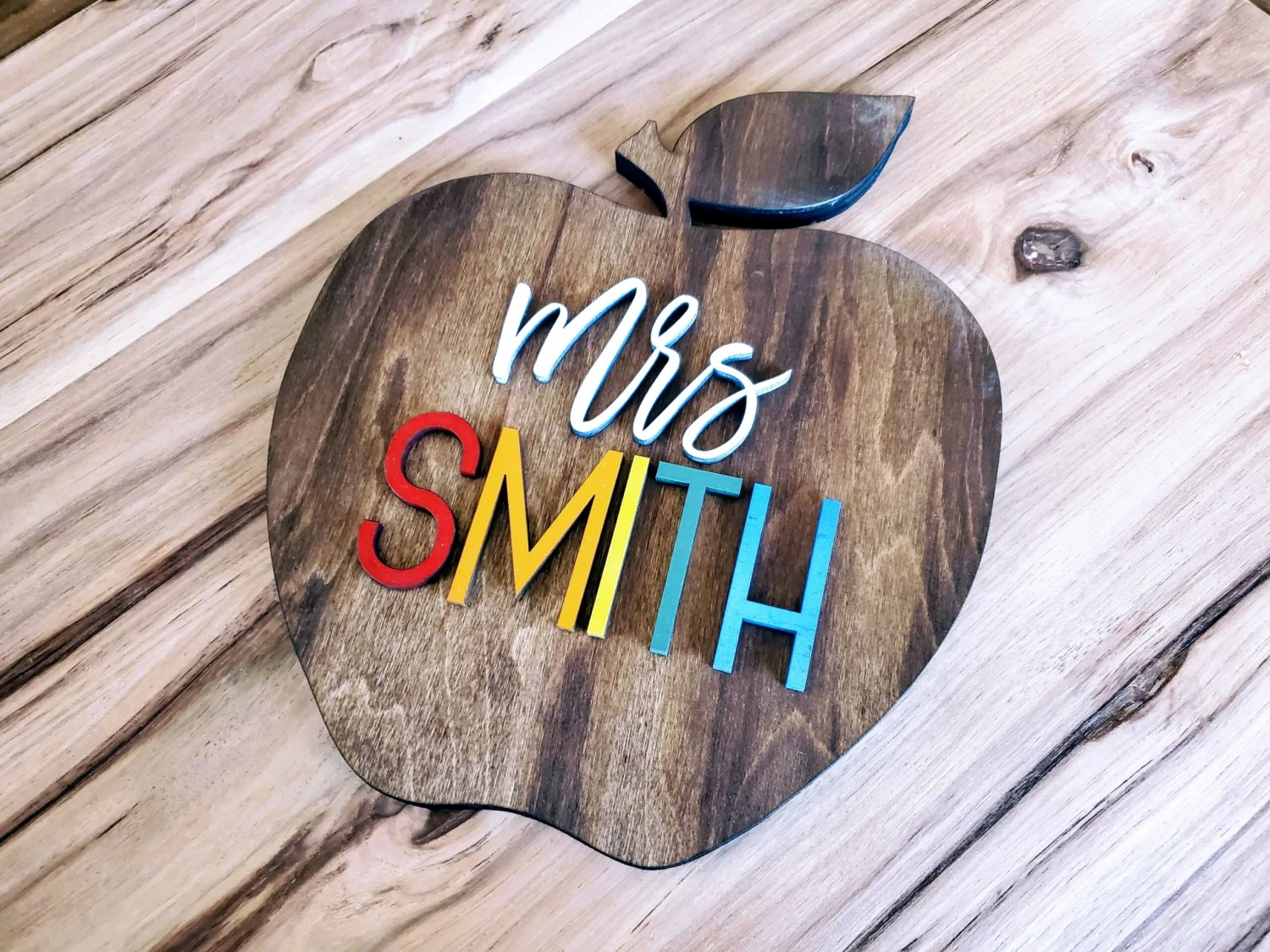 Teacher Gifts | Teacher Apple Sign | Teacher Gifts Thank You | Teacher Appreciation Gift | Teacher Gifts Personalized Sign 2 Teacher Gifts | Teacher Apple Sign | Teacher Gifts Thank You | Teacher Appreciation Gift | Teacher Gifts Personalized Sign - Image 2