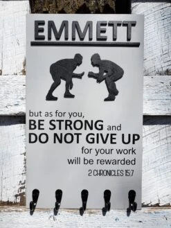 The Farmer’s Wife WI Deals Store 21 Sport Medal Display With Child's Name | Personalized 3D Cutout Sports Sign