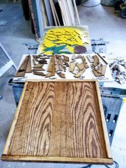 DIY Wood Sunflower Sign | DIY Raised Puzzle Sign 7 DIY Wood Sunflower Sign | DIY Raised Puzzle Sign -The Farmer’s Wife WI Deals Store 20200406 165046