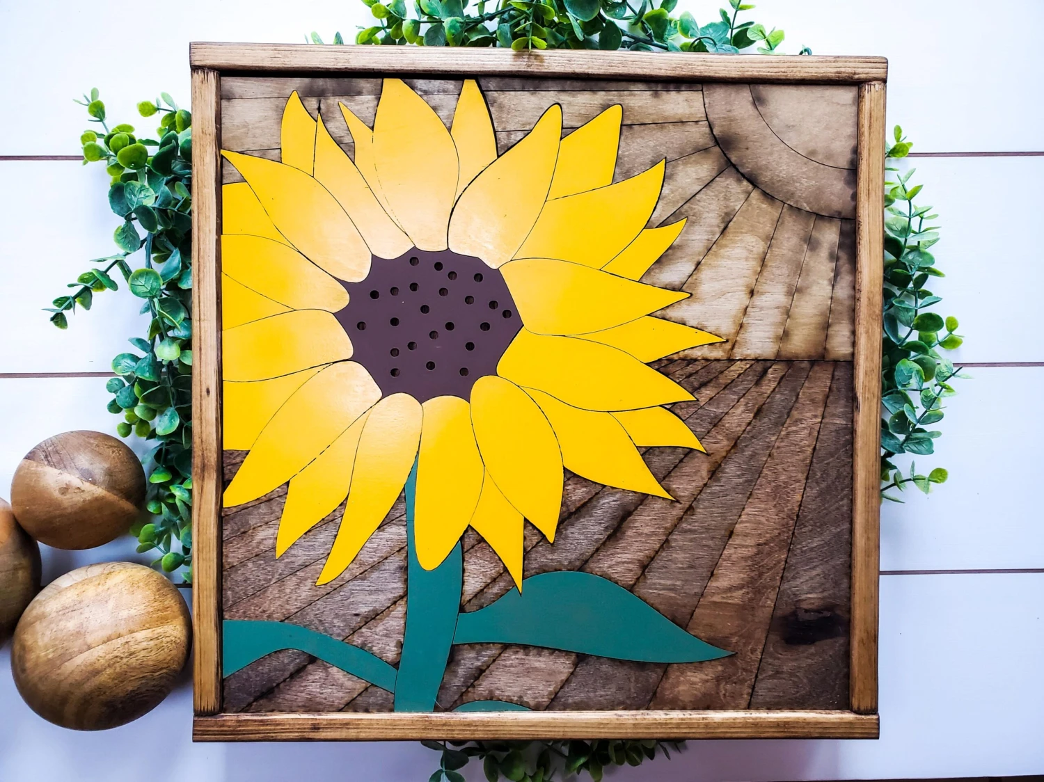 DIY Wood Sunflower Sign | DIY Raised Puzzle Sign 5 DIY Wood Sunflower Sign | DIY Raised Puzzle Sign - Image 5