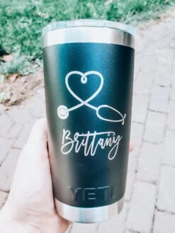 Personalized Nurse Yeti Mug