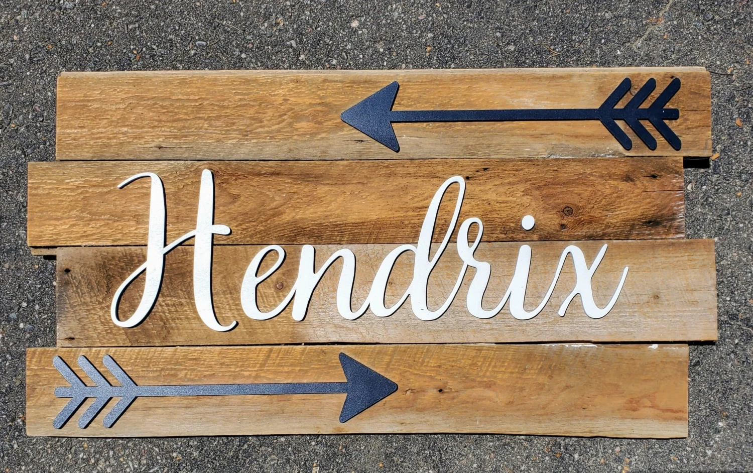 Reclaimed Wood Child Name Sign | Rustic Children's Bedroom Decor 1 Reclaimed Wood Child Name Sign | Rustic Children's Bedroom Decor