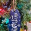 Farmhouse Christmas Ornament | 2020 Christmas Ornament | Stocking Tag