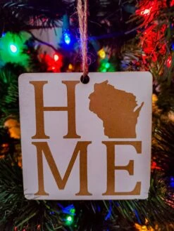 Wisconsin Christmas Ornament | Home Ornament 9 Wisconsin Christmas Ornament | Home Ornament -The Farmer’s Wife WI Deals Store 20201031 143324