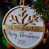 Farmhouse Christmas Ornament | Yearly Family Ornament