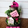 Tiered Tray Decor Valentine's Day Mini Signs | Tiered Tray Decor | Tiered Tray Decor Bundle | Tiered Tray Signs | Tier Tray DIY Kit