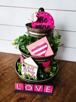 Tiered Tray Decor Valentine's Day Mini Signs | Tiered Tray Decor | Tiered Tray Decor Bundle | Tiered Tray Signs | Tier Tray DIY Kit 7 Tiered Tray Decor Valentine's Day Mini Signs | Tiered Tray Decor | Tiered Tray Decor Bundle | Tiered Tray Signs | Tier Tray DIY Kit -The Farmer’s Wife WI Deals Store 20201230 143707