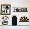 Tiered Tray Decor Farmhouse | Tiered Tray Decor | Tiered Tray Decor Bundle | Tiered Tray Signs | Tiered Tray DIY Kit