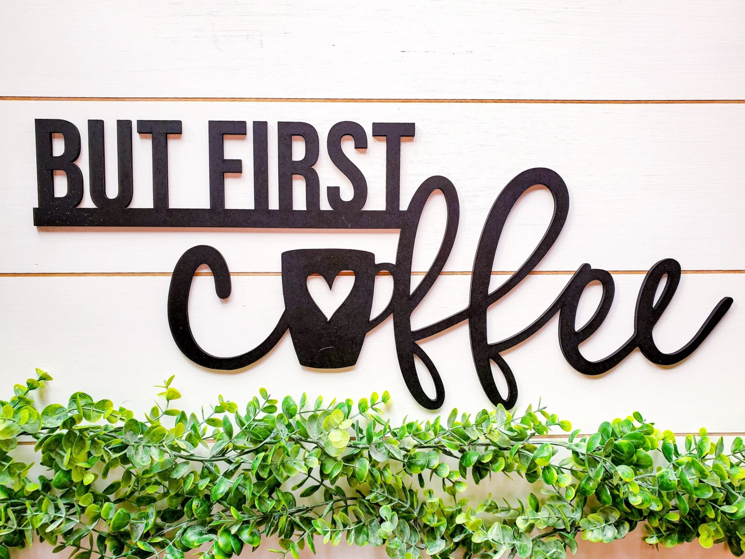 But First, Coffee Wood Cutout | Farmhouse Coffee Bar Decor | Coffee Bar Sign 1 But First, Coffee Wood Cutout | Farmhouse Coffee Bar Decor | Coffee Bar Sign