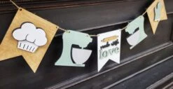 Made With Love Kitchen Banner | Kitchen Decor | Mantel Decor | Wooden Banner -The Farmer’s Wife WI Deals Store 20220311 160009 01
