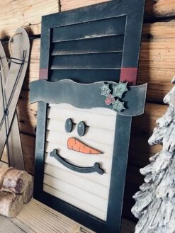 Snowman Shutter DIY Sign Kit | DIY Paint Party Set -The Farmer’s Wife WI Deals Store 270979259 389213359646190 4781833361492740644 n