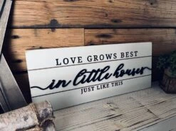 Love Grows Best In Little Houses Just Like This | Raised Lettering Farmhouse Sign With Shiplap 8 Love Grows Best In Little Houses Just Like This | Raised Lettering Farmhouse Sign With Shiplap -The Farmer’s Wife WI Deals Store 272184012 917944558915614 5988693565882308092 n
