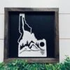 Idaho State Sign With 3D Cutout