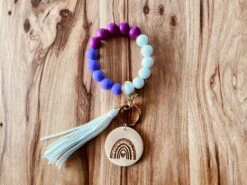 Silicone Bead Wristlet With Flower Initial | Bangle Key Ring With Suede Tassel | Bracelet Keychain | Custom Silicone Bangle Keyring 9 Silicone Bead Wristlet With Flower Initial | Bangle Key Ring With Suede Tassel | Bracelet Keychain | Custom Silicone Bangle Keyring -The Farmer’s Wife WI Deals Store 273580000 630758284874611 428248540984732999 n