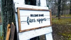 Welcome To Our Fixer Upper | Raised Lettering Farmhouse Sign With Shiplap -The Farmer’s Wife WI Deals Store 2 3fb20842 3c9b 482f b348 0853146e470d