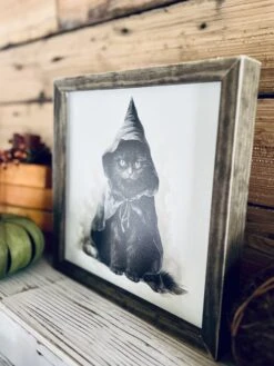 Framed Halloween Black Cat Sign | Witchy Fall Decor | UV Printed Spooky Cat Wall Art | Farmhouse Halloween Sign | 12x12 Print 10 Framed Halloween Black Cat Sign | Witchy Fall Decor | UV Printed Spooky Cat Wall Art | Farmhouse Halloween Sign | 12x12 Print -The Farmer’s Wife WI Deals Store 2b1873a5 05bb 407f a5f3 f645b722e94f