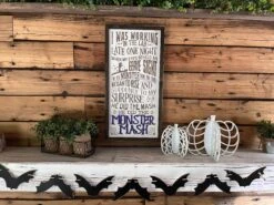 Monster Mash Decor | Halloween Decor | Halloween Sign Decor | Monster Mash Sign -The Farmer’s Wife WI Deals Store 306022102 5382297368492633 4187887346358961824 n
