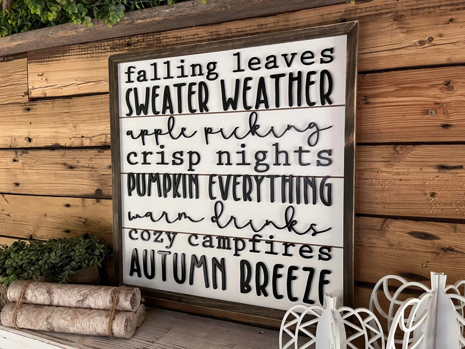 Fall Decor | Fall Decor For Front Porch | Fall Signs For Home | Fall Signs Wooden | Fall Signs Decor | Autumn Decor | Fall Subway Art 2 Fall Decor | Fall Decor For Front Porch | Fall Signs For Home | Fall Signs Wooden | Fall Signs Decor | Autumn Decor | Fall Subway Art - Image 2