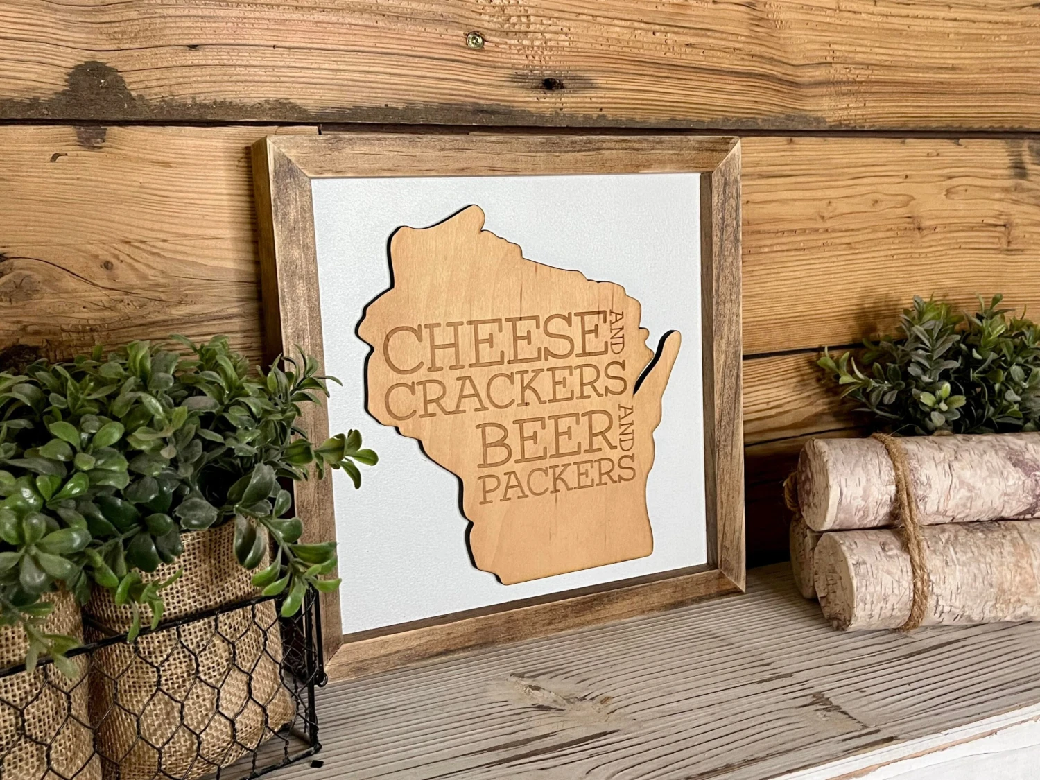 Wisconsin Art | Wisconsin Packers Sign | Wisconsin Home Decor | Wisconsin Gifts 5 Wisconsin Art | Wisconsin Packers Sign | Wisconsin Home Decor | Wisconsin Gifts - Image 5