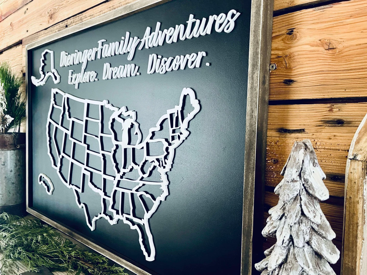 Personalized 3D USA Puzzle Map | Travel Tracker & Wall Decor | Large 3D USA Puzzle Travel Tracker 5 Personalized 3D USA Puzzle Map | Travel Tracker & Wall Decor | Large 3D USA Puzzle Travel Tracker - Image 5