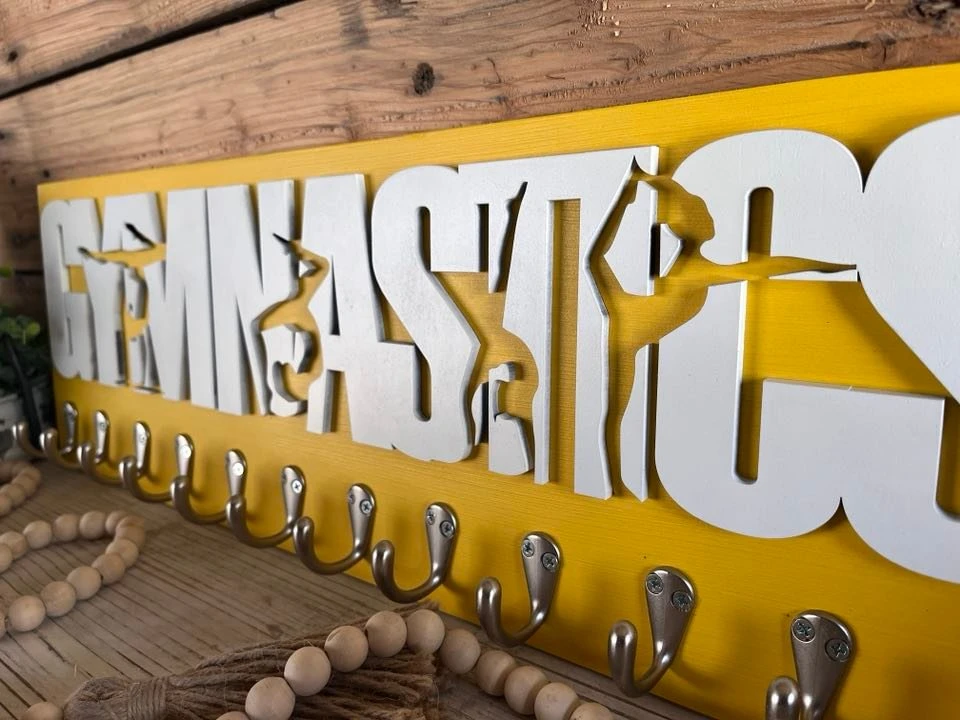 Gymnastics Medal Holder | Sports Medal Hanger | Gymnastics Medal Rack 4 Gymnastics Medal Holder | Sports Medal Hanger | Gymnastics Medal Rack - Image 4