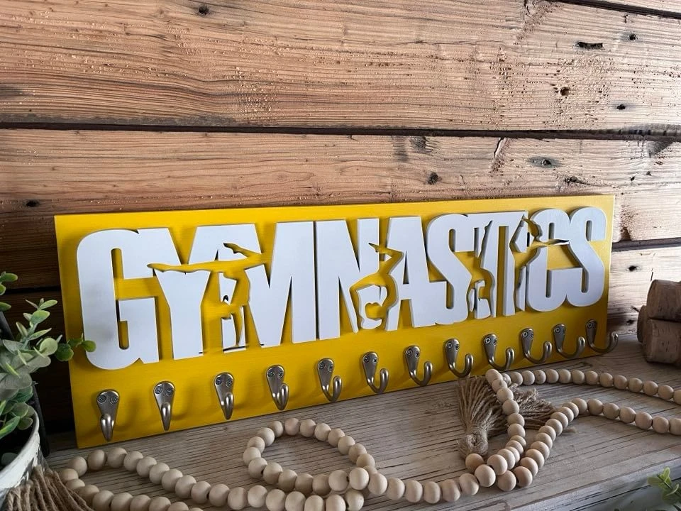 Gymnastics Medal Holder | Sports Medal Hanger | Gymnastics Medal Rack 2 Gymnastics Medal Holder | Sports Medal Hanger | Gymnastics Medal Rack - Image 2