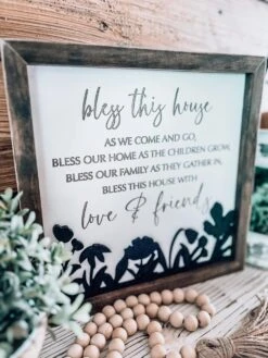 Bless This House Sign | Farmhouse Home Decor -The Farmer’s Wife WI Deals Store 348358375 127357130354522 4635930906148225049 n