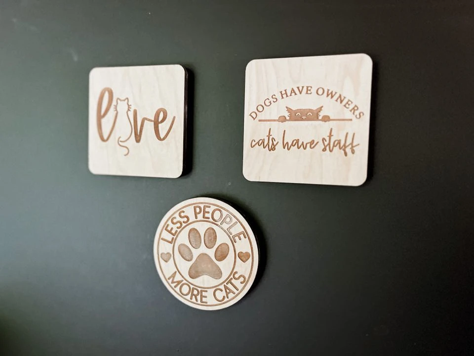 Funny Cat Fridge Magnets | Set Of 3 Magnets| Small Gifts | Gifts For Him | Gifts For Her | Crazy Cat Lady | Funny Pet Gift 2 Funny Cat Fridge Magnets | Set Of 3 Magnets| Small Gifts | Gifts For Him | Gifts For Her | Crazy Cat Lady | Funny Pet Gift - Image 2