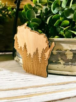 Wisconsin Northwoods Magnet | Wisconsin Forest Wood Magnet -The Farmer’s Wife WI Deals Store 354232284 158661817218433 562973445181116185 n