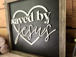Saved By Jesus Christian Square Sign | Farmhouse Home Decor | Christian Wall Art 12 Saved By Jesus Christian Square Sign | Farmhouse Home Decor | Christian Wall Art -The Farmer’s Wife WI Deals Store 356332324 293282233073669 8107847035089902077 n