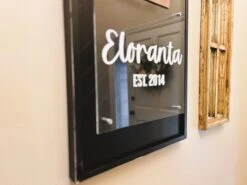 Personalized Family Name Sign | Wood And Acrylic Overlay Sign | Mosaic Art | Standoff Sign -The Farmer’s Wife WI Deals Store 356347463 827713625456414 5039226065329714310 n