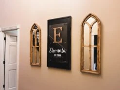 Personalized Family Name Sign | Wood And Acrylic Overlay Sign | Mosaic Art | Standoff Sign -The Farmer’s Wife WI Deals Store 356437698 299917102477634 3320387678894045905 n