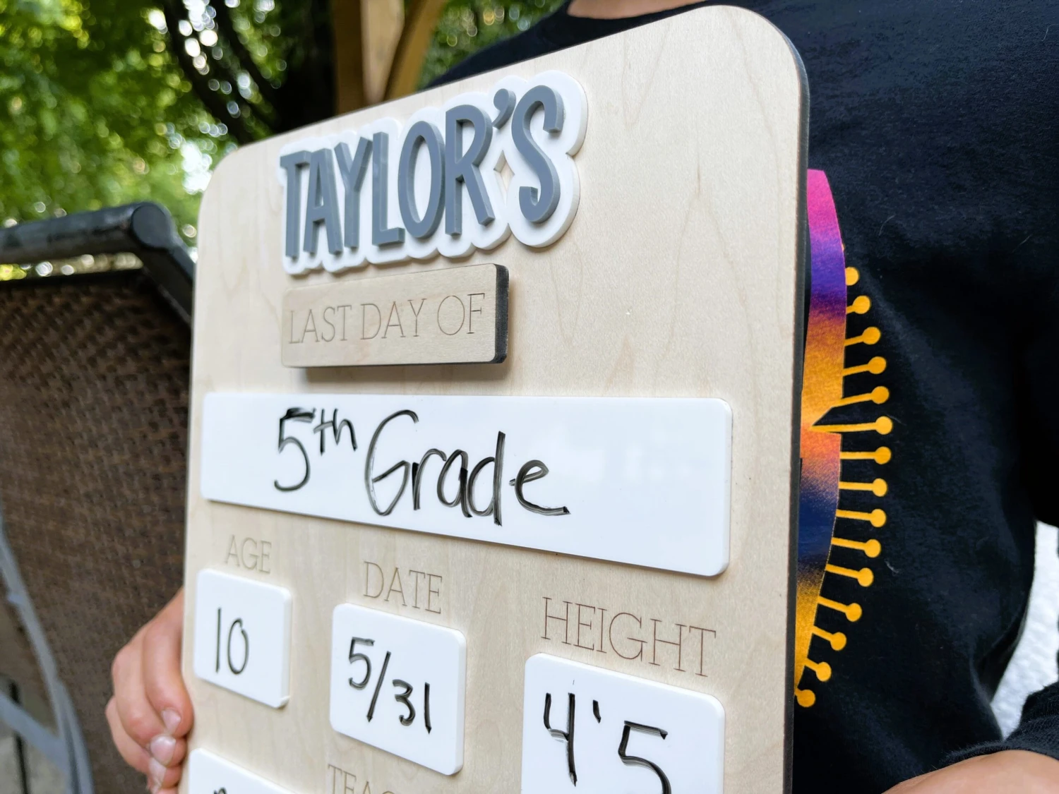 Personalized First Day Of School Sign | Last Day Of School Board 5 Personalized First Day Of School Sign | Last Day Of School Board - Image 5