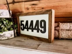 Zip Code Sign | Farmhouse Sign | Laser Cut Sign | Personalized Sign | Farmhouse Decor -The Farmer’s Wife WI Deals Store 368179839 1014186959627801 2195860870798864522 n