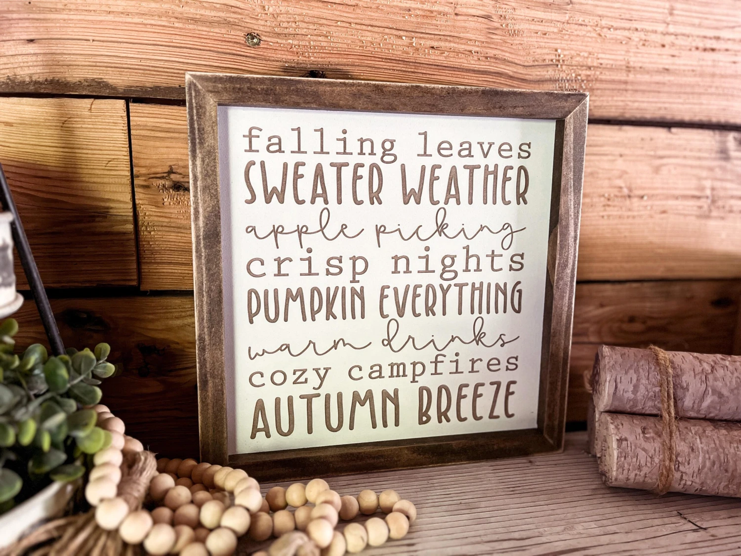 Fall Subway Art | Fall Decor | Fall Signs For Home | Fall Signs Wooden | Autumn Decor 2 Fall Subway Art | Fall Decor | Fall Signs For Home | Fall Signs Wooden | Autumn Decor - Image 2