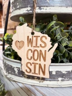 Wisconsin Christmas Ornament | Wisconsin With Heart 7 Wisconsin Christmas Ornament | Wisconsin With Heart -The Farmer’s Wife WI Deals Store 371878984 1010169467078822 3773693263205291509 n