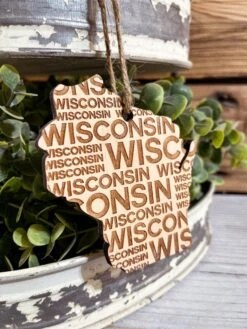 Wisconsin Christmas Ornament | Wisconsin Word Art 7 Wisconsin Christmas Ornament | Wisconsin Word Art -The Farmer’s Wife WI Deals Store 371954948 235209262843533 2719459316001059212 n