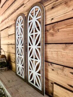 Set Of Church Window Wall Decor | Farmhouse Window | Wooden Arch | Arched Frame | Cathedral Window Frame 12 Set Of Church Window Wall Decor | Farmhouse Window | Wooden Arch | Arched Frame | Cathedral Window Frame -The Farmer’s Wife WI Deals Store 377912053 703782211199273 5287460847652512064 n