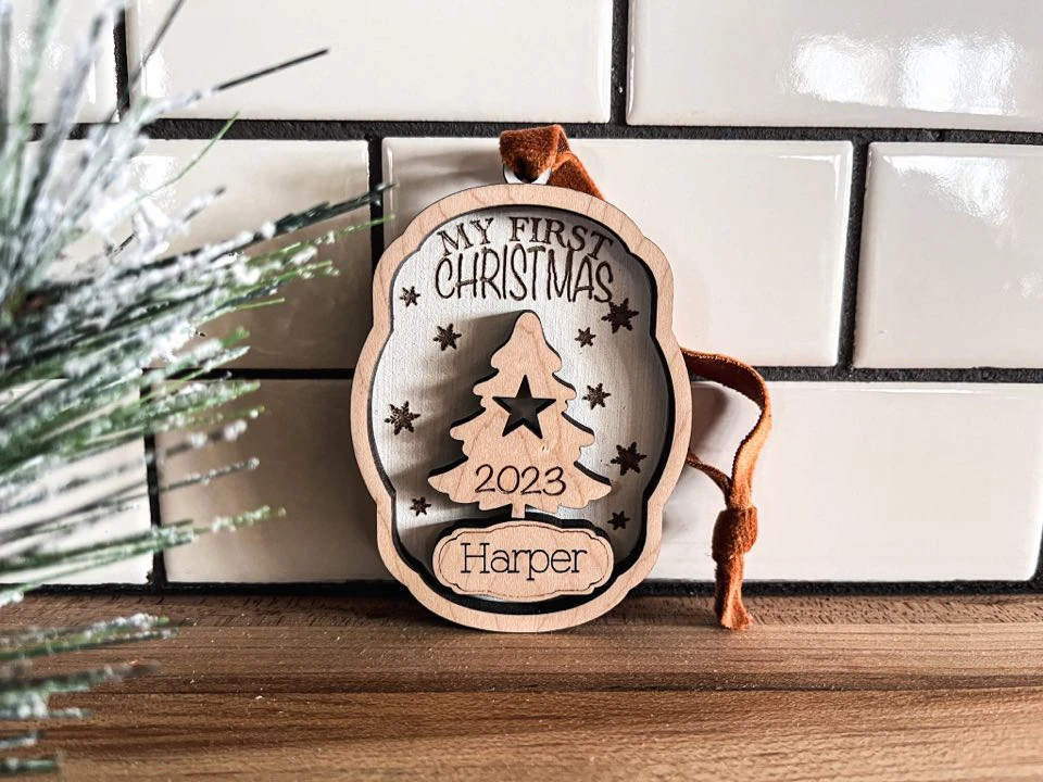 My First Christmas Ornament | Baby's First Christmas 1 My First Christmas Ornament | Baby's First Christmas