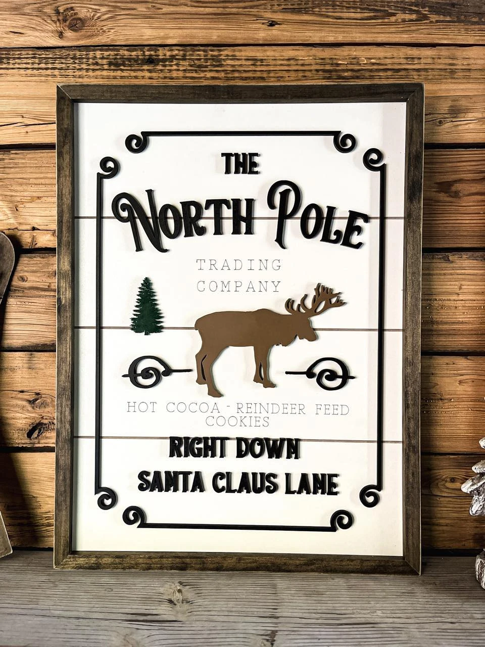 Welcome To The North Pole Sign | Farmhouse Christmas Sign | Winter Sign 8 Welcome To The North Pole Sign | Farmhouse Christmas Sign | Winter Sign - Image 8