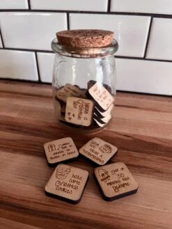 Christmas Activity Tokens | Jar Of Activities For Advent