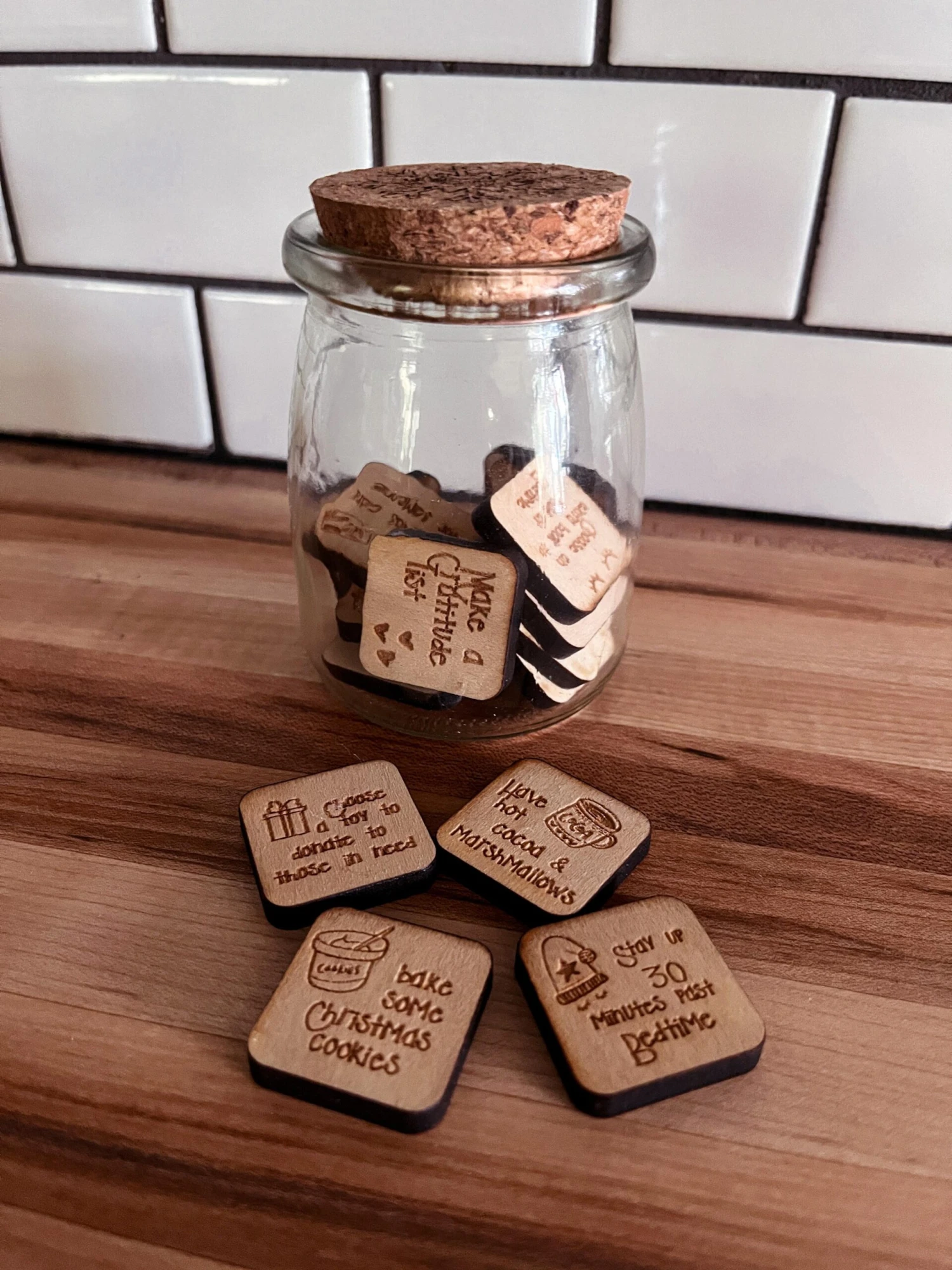 Christmas Activity Tokens | Jar Of Activities For Advent 1 Christmas Activity Tokens | Jar Of Activities For Advent